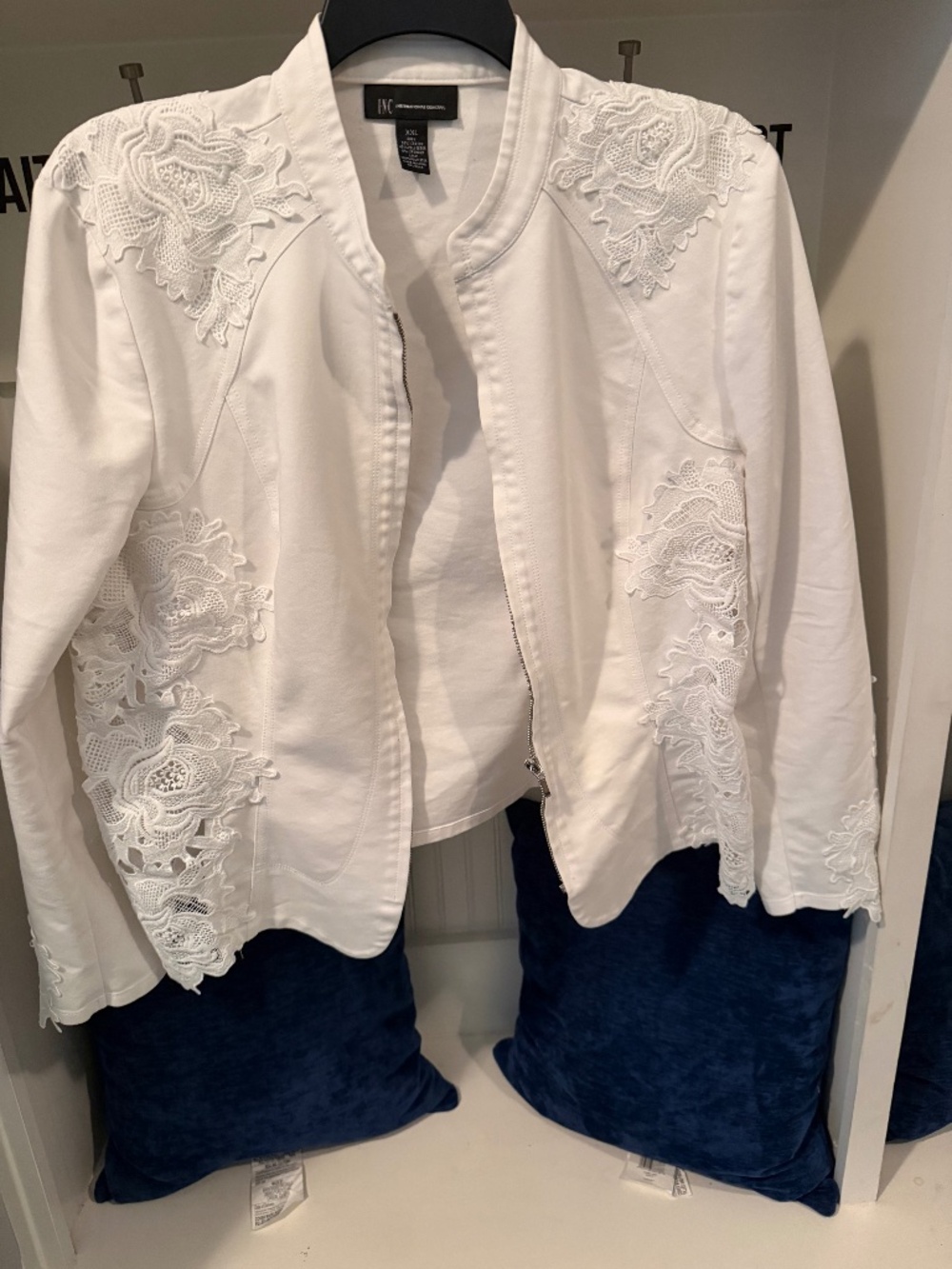 White Eyelet Jacket